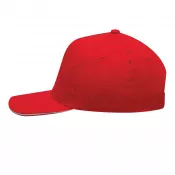 czerwony - Czapka baseballowa WALK