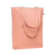 Torba płócienna z bawełny organicznej 270 g/m² COCO Pomaranczowy