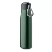 Butelka termiczna z uchwytem sznurkowym 500 ml CORDLE Ciemnozielony