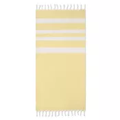 Ręcznik hammam z recyklingu 75x150 cm 140 g/m² AGOURA Zólty