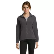 Polar damski rozpinany 300 g/m² Sol's NORTH WOMEN Szarość Węgla Drzewnego