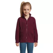 Bluza polarowa dziecięca 300 g/m² Sol's NORTH KIDS Burgundy