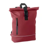 Plecak na laptop 15" z PU z odblaskiem LAPTOSA Burgund