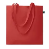 Torba z bawełny Fairtrade 140 g/m² OSOLE COLOUR Czerwony