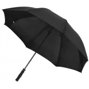 czarny - Parasol manualny XL Ø133 cm HURRICAN