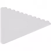 Biały - Frosty triangular recycled plastic ice scraper