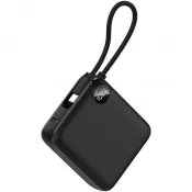 czarny - Power Bank 10000 mAh Fast Charge 22,5 W