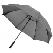 szary - Parasol manualny XL Ø133 cm HURRICAN