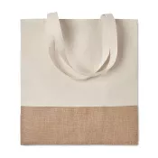 Torba bawełniana z jutą 38x41 cm 160 g/m² INDIA TOTE