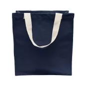 granatowy - Torba z bawełny 340 g/m2 Lisburn
