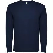 Navy Blue - Estorii męska koszulka z długim rękawem