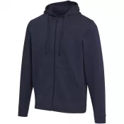 Granatowy - Jasper bluza unisex z kapturem z materiału organicznego pochodzącego z recyklingu z certyfikatem OCS, o gramaturze 280 g/m²