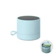 Głośnik bezprzewodowy w metalowej obudowie 3W RECAR Baby Blue