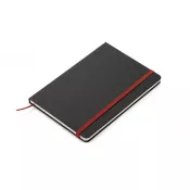 czerwony - Notes 96 kartek w kratkę  KORYO A5