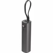 ciemnoszary - Power bank 5000 mAh DONCASTER