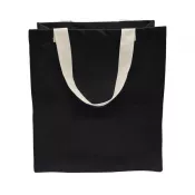 czarny - Torba z bawełny 340 g/m2 Lisburn
