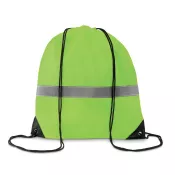 Worek ze sznurkiem z paskiem odblaskowym STRIPE