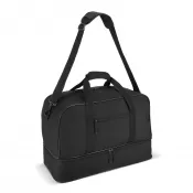 czarny - Torba sportowo-podróżna R-PET 600D 55,5 x 25 x 36 cm 50 l
