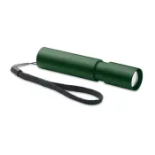 Latarka aluminiowa akumulatorowa z zoomem ALUMINATE Ciemnozielony