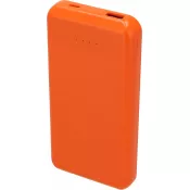 pomarańczowy - Power bank z ABS z recyklingu 10000 mAh PRESTON