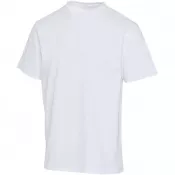 Biały - Lucas 280 g/m2 koszulka oversize unisex z bawełny organicznej z certyfikatem OCS 