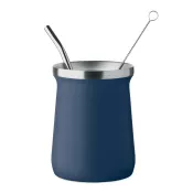 Kubek do yerba mate z bombillą 240 ml MIYERBA Francuski Granat