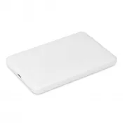 biały - Powerbank Zenith USB-C z funkcją Power Delivery R-ABS 5000 mAh