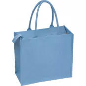 jasnoniebieski - Torba jutowa WESTMINSTER