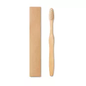 Szczoteczka do zębów bambusowa DENTOBRUSH Bialy