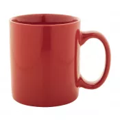 czerwony - Kolomu kolorowy ceramiczny kubek