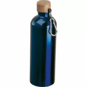 light grey - Butelka metalowa 750 ml