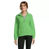 Polar damski rozpinany 300 g/m² Sol's NORTH WOMEN Lime