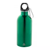 zielony - Ressuto butelka z ze stali nierdzewnej z recyklingu