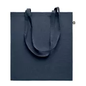 Torba z bawełny z recyklingu 140 g/m² ZOCO COLOUR Francuski Granat