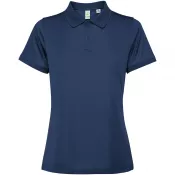 Navy Blue - Tormo damskie polo z krótkim rękawem