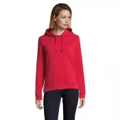 Bluza damska z kapturem 280 g/m² Sol's SPENCER WOMEN Czerwony