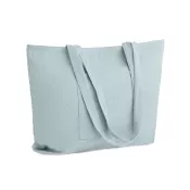 Torba sztruksowa duża z zamkiem 220 g/m² CORDY G Baby Blue