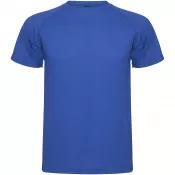 Błękit królewski - Koszulka poliestrowa 150 g/m² ROLY MONTECARLO 0425