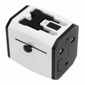 biały - Adapter podróżny