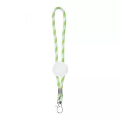 Regulowana smycz sznurkowa z karabińczykiem