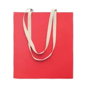 Torba bawełniana 140 g/m² ZEVRA COLOUR Czerwony