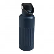 granatowy - Próżniowa butelka 500 ml WAVE TRAIL
