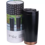 czarny - Kubek termiczny La Louviere MoLu