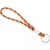 Fluorescent Orange - Regulowany brelok z terylenowym sznurkiem