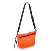 pomarańczowy - Wodoodporna torba na ramię z ripstopu 33 x 23 x 13 cm
