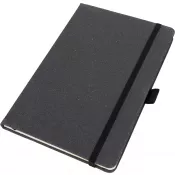 Notatnik A5 w linie ze skóry z recyklingu TRACY