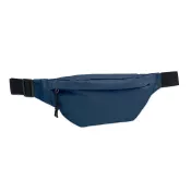 Saszetka z RPET 600D z ukrytą kieszenią HIPLA Niebieski