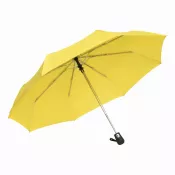 żółty - Automatyczny, wiatroodporny, kieszonkowy parasol BORA