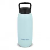 pastelowoniebieski - Termiczna butelka uniwersalna Waterdrop z ustnikiem 600 ml