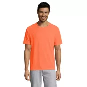 Koszulka sportowa męska raglan 140 g/m² Sol's SPORTY Neonowy Pomarańczowy